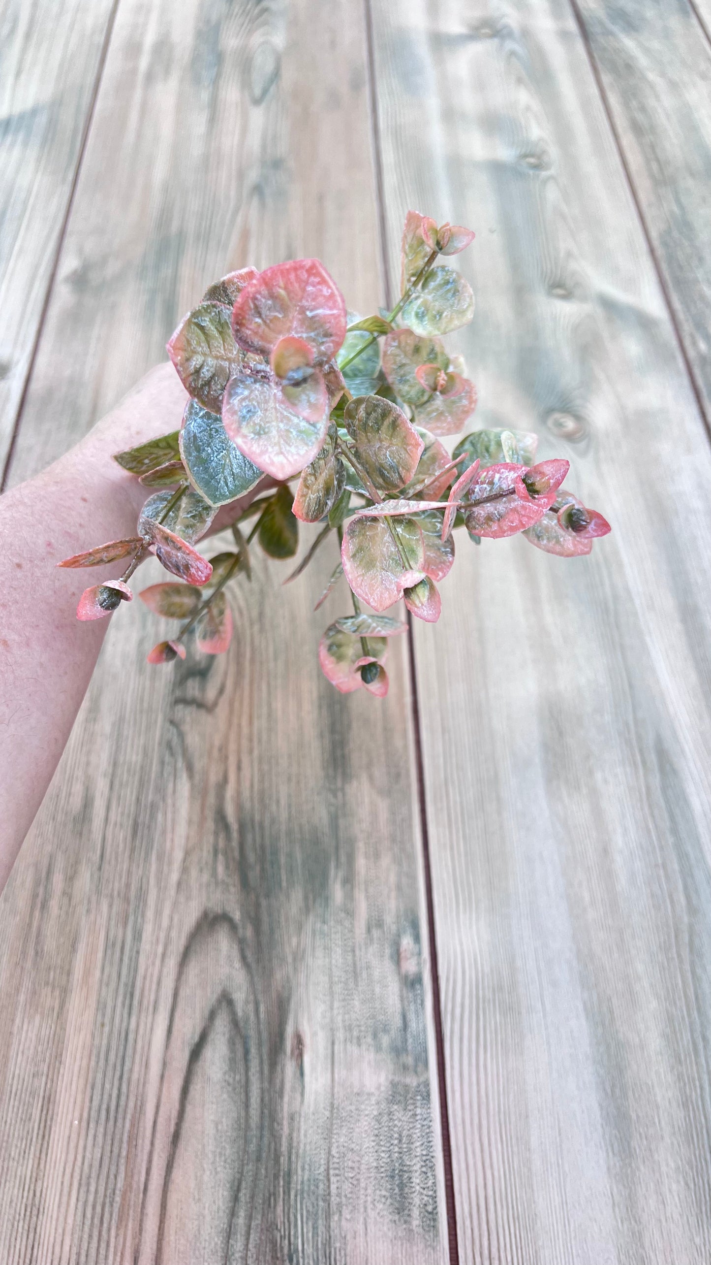 Wild Grass Bundle-Frosted Blush styled from a designer's perspective to showcase the layering potential of a single stem