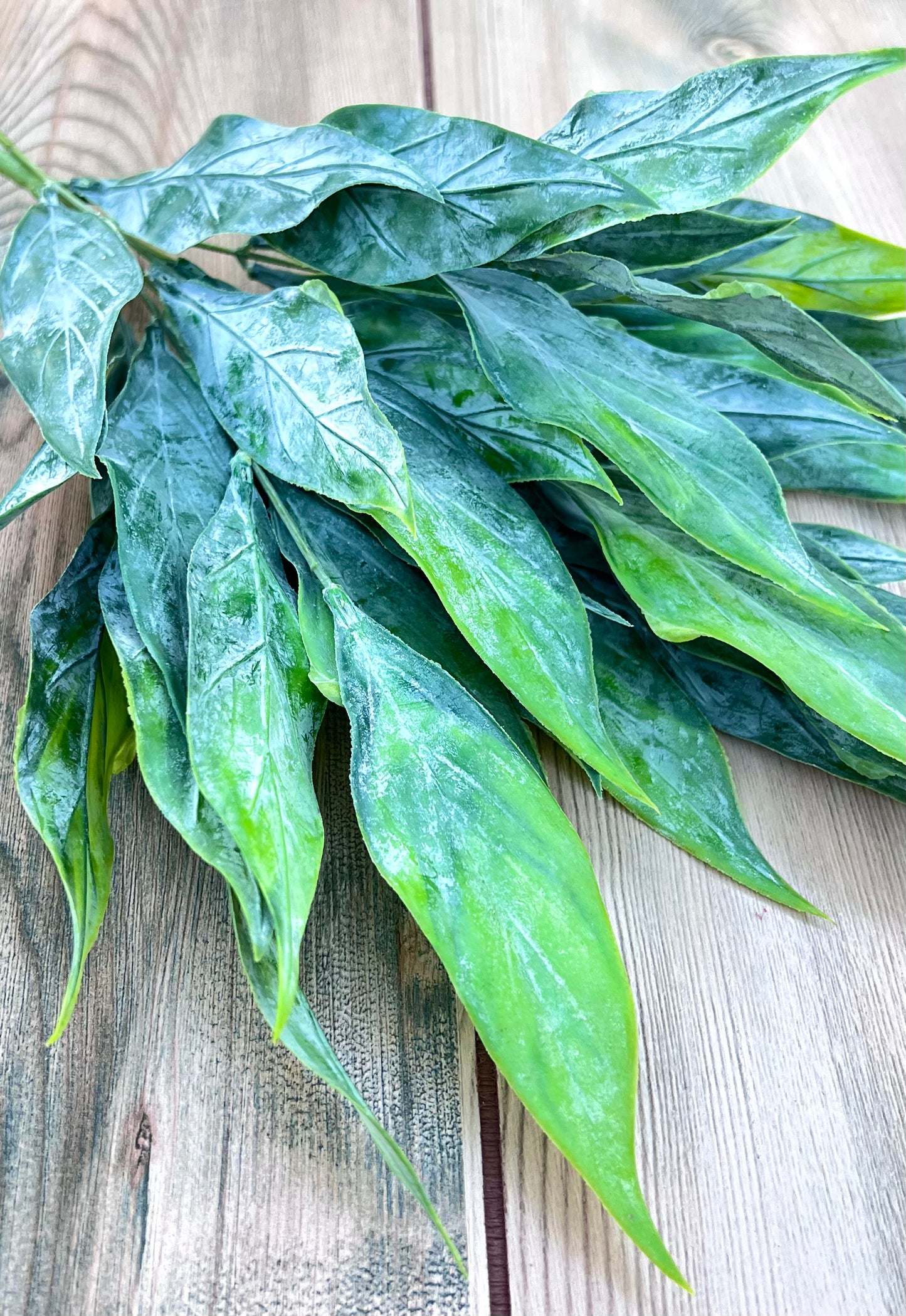 Leaf Bush- Green Tips sourced by Gardenbug Designs featuring layered foliage and natural directional movement