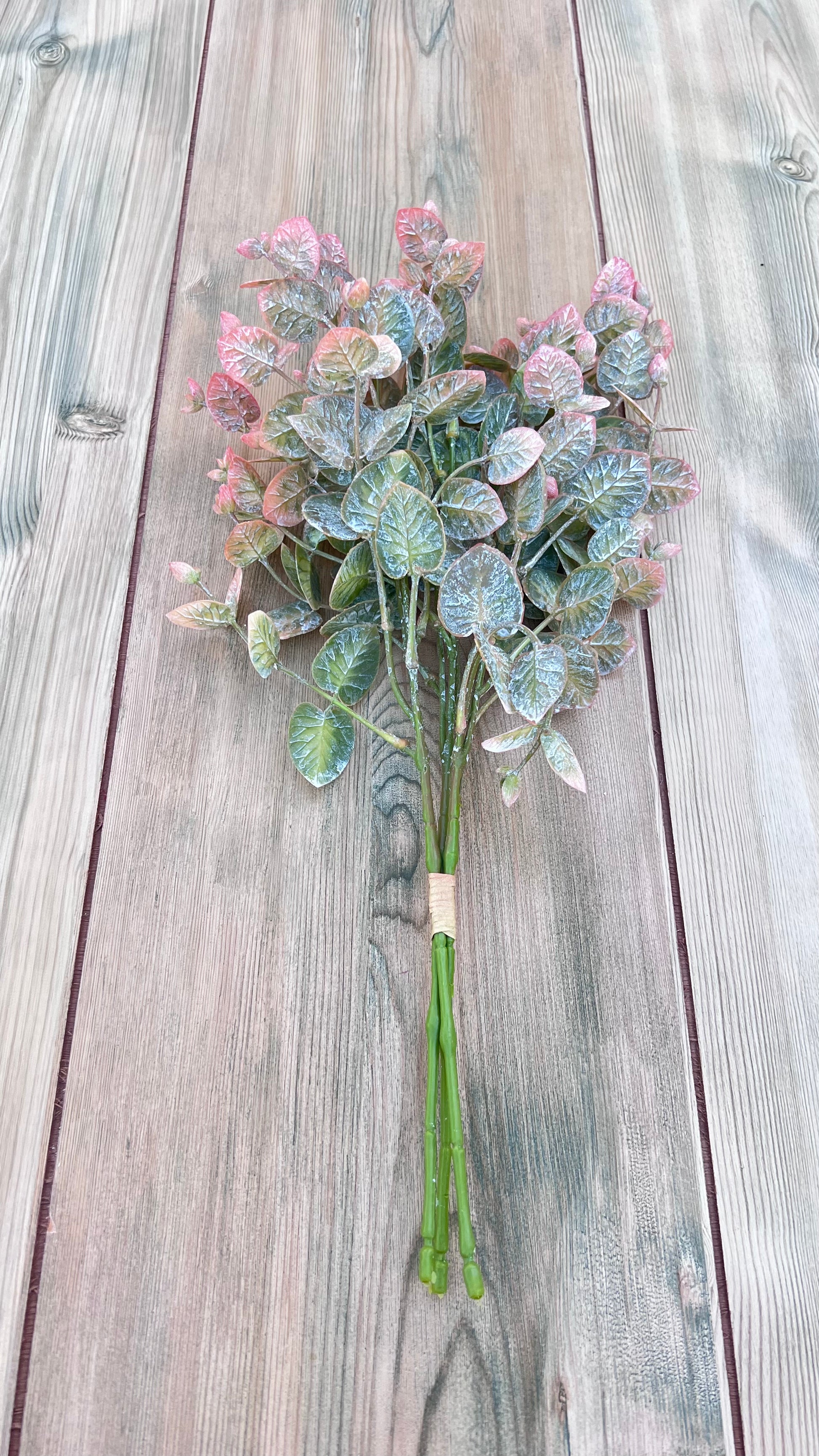 Wild Grass Bundle-Frosted Blush artificial greenery bundle showing the complete bundle as received