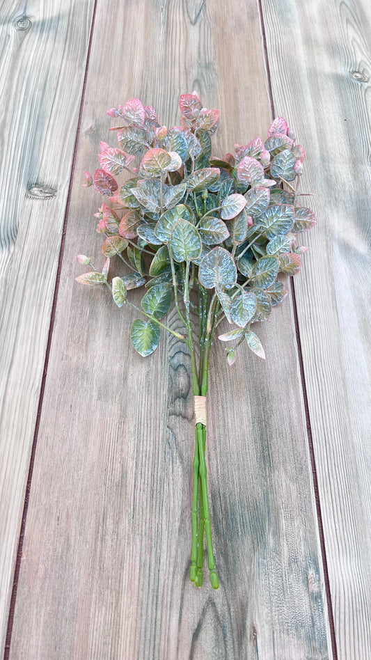 Wild Grass Bundle-Frosted Blush artificial greenery bundle showing the complete bundle as received
