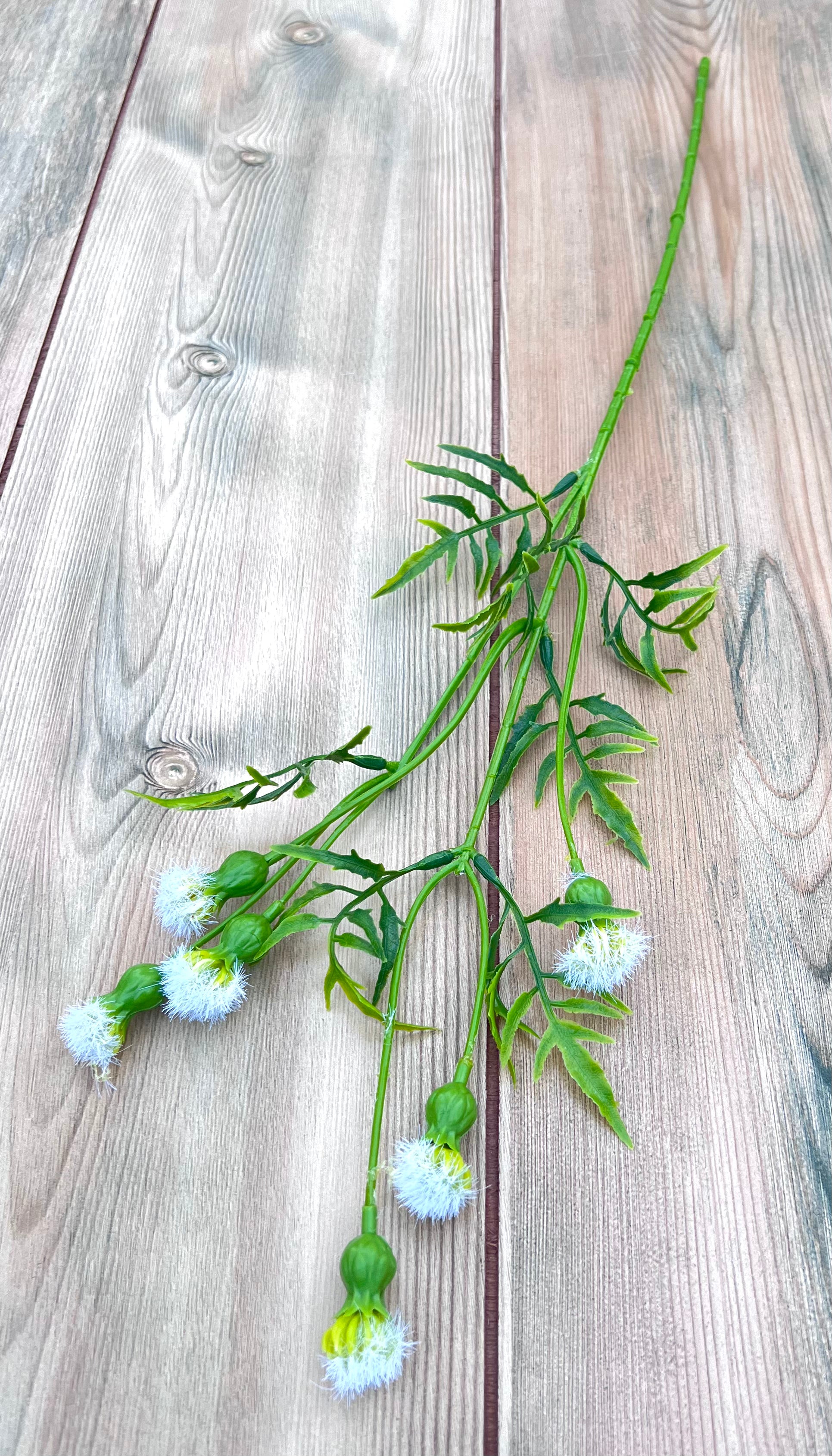 Cream Meadow Pod Spray shown from an alternate angle highlighting natural movement and airy form