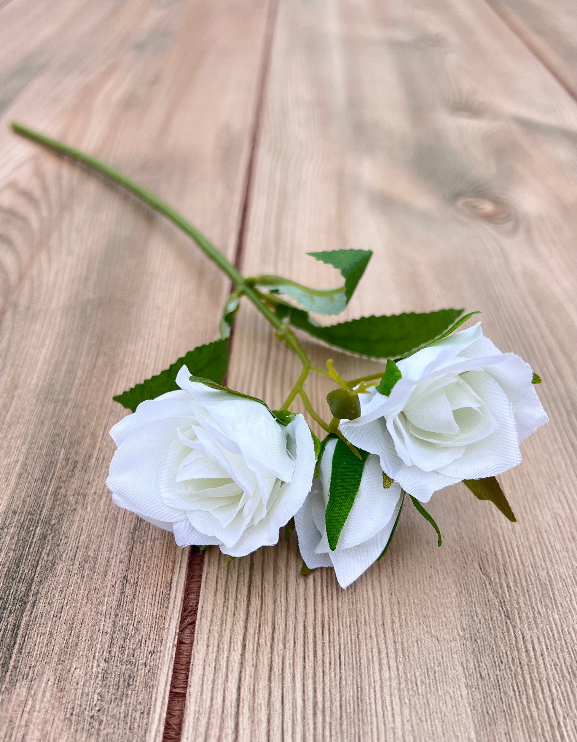 White Rose Bundle highlighting crisp white rose blooms and soft green foliage accents
