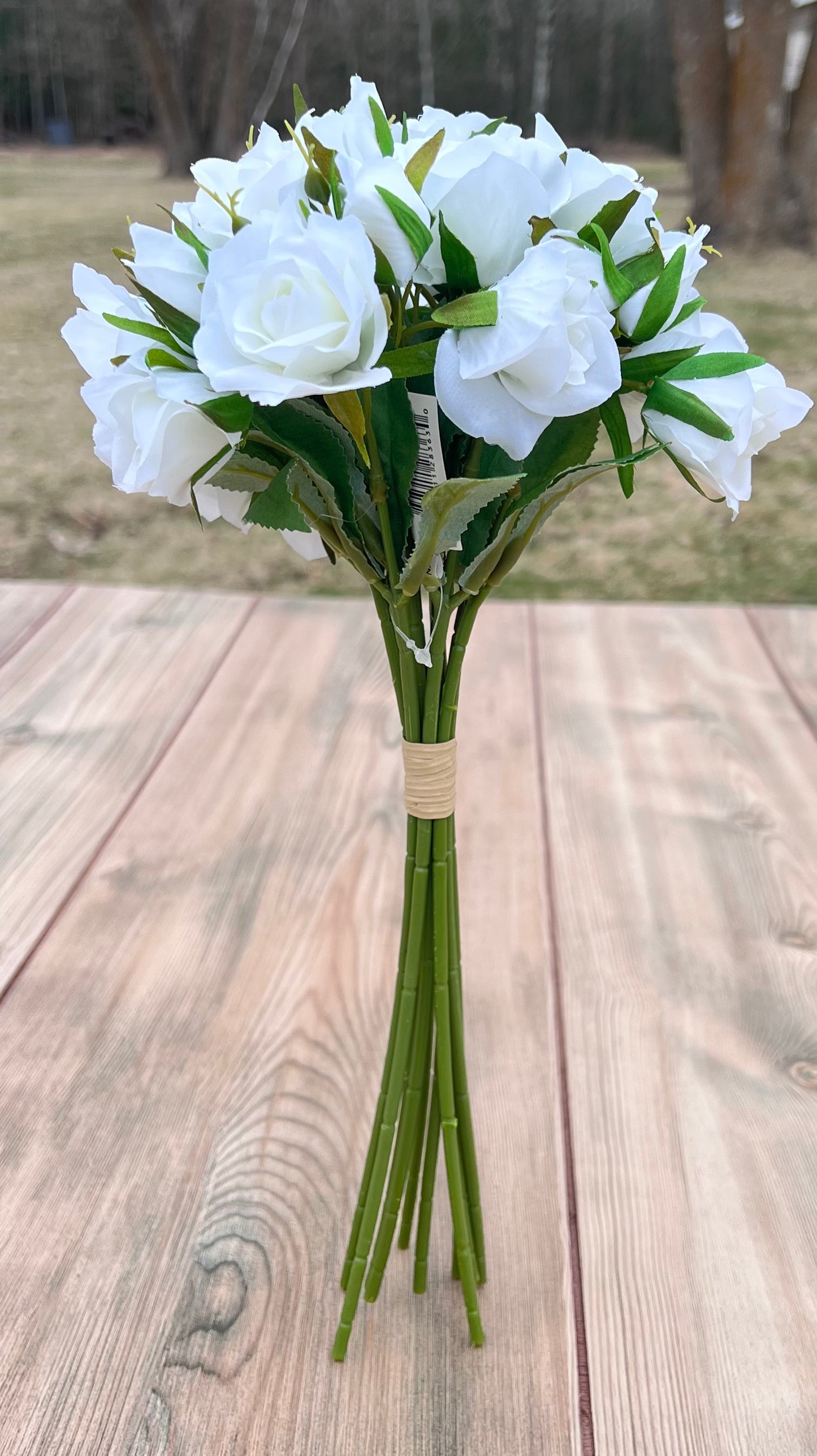 White Rose Bundle from a designer's perspective showing scale, fullness, and floral design potential