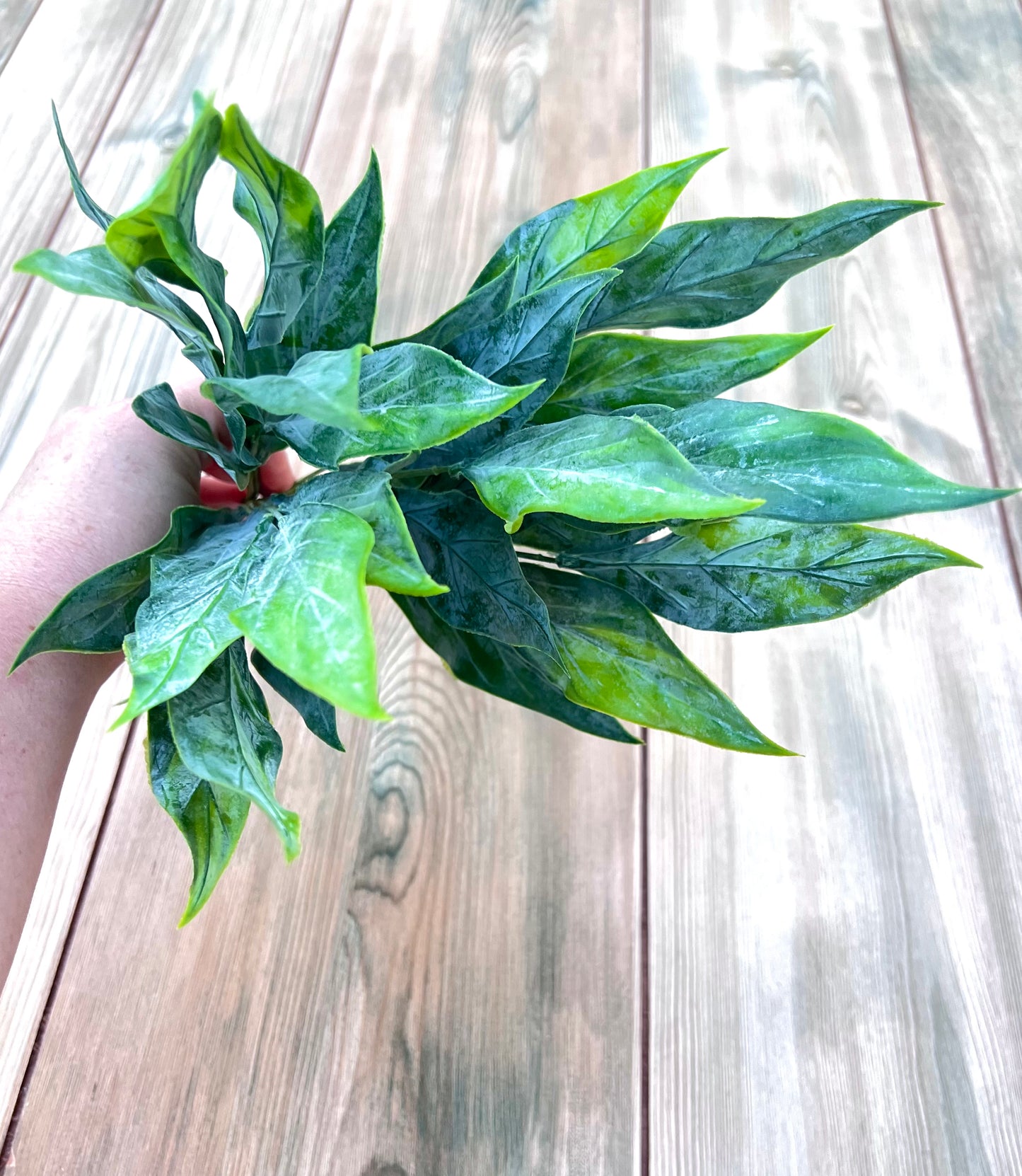 Leaf Bush- Green Tips from a designer's perspective showing movement and directional flow within floral designs