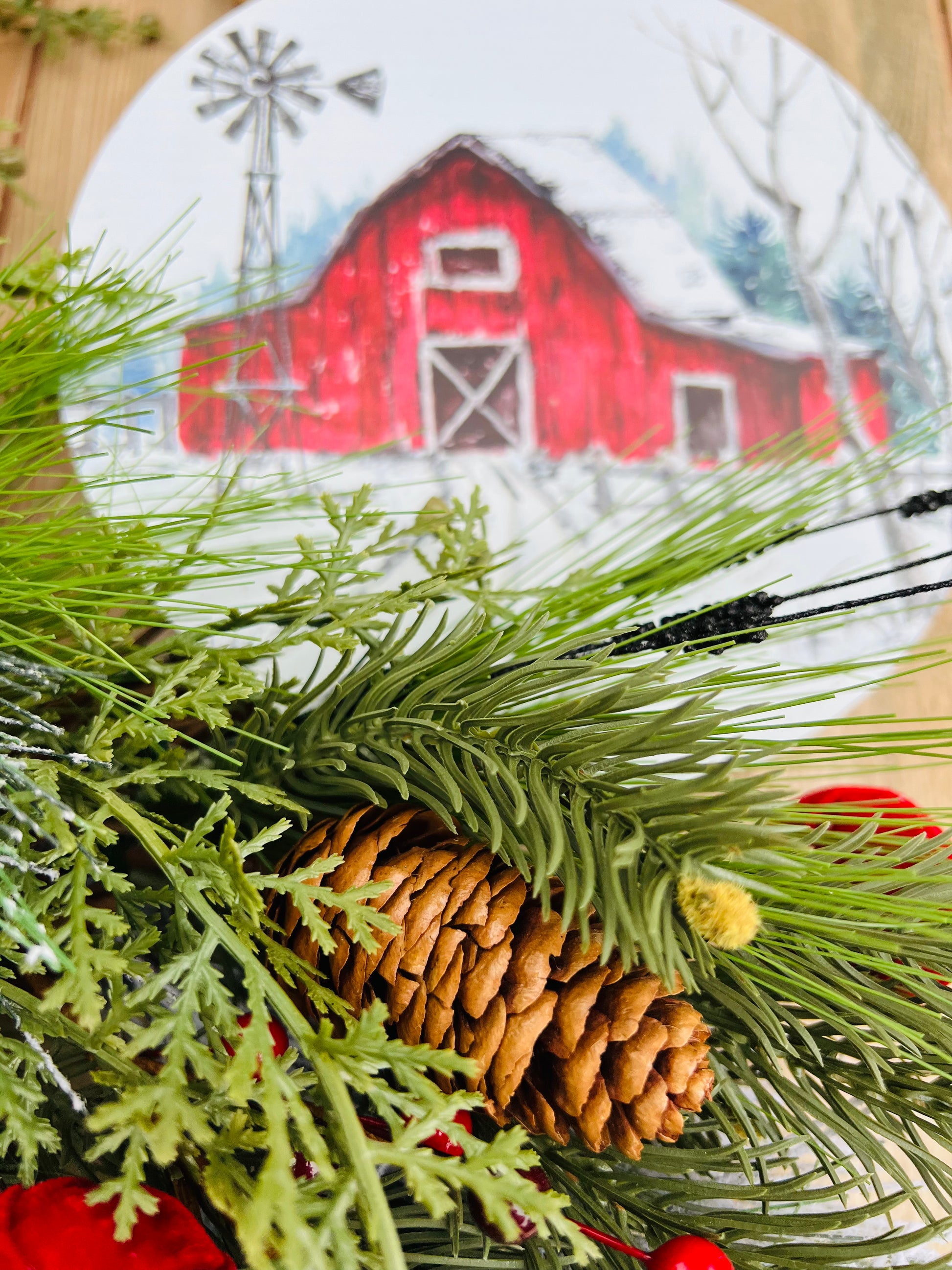 Realistic Christmas Pine Needle Branches For Diy Wreaths And - Temu